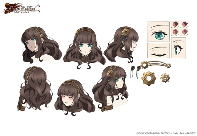 テレビアニメ Code Realize 創世の姫君 のキャラクター設定画を公開 マンガのことを書いたブログ